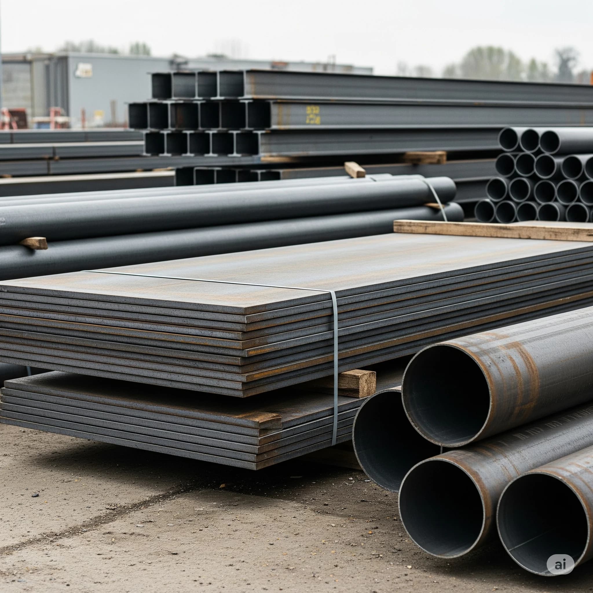 Materiales para Estructuras Metálicas (Planchas, Perfiles, Tuberías)