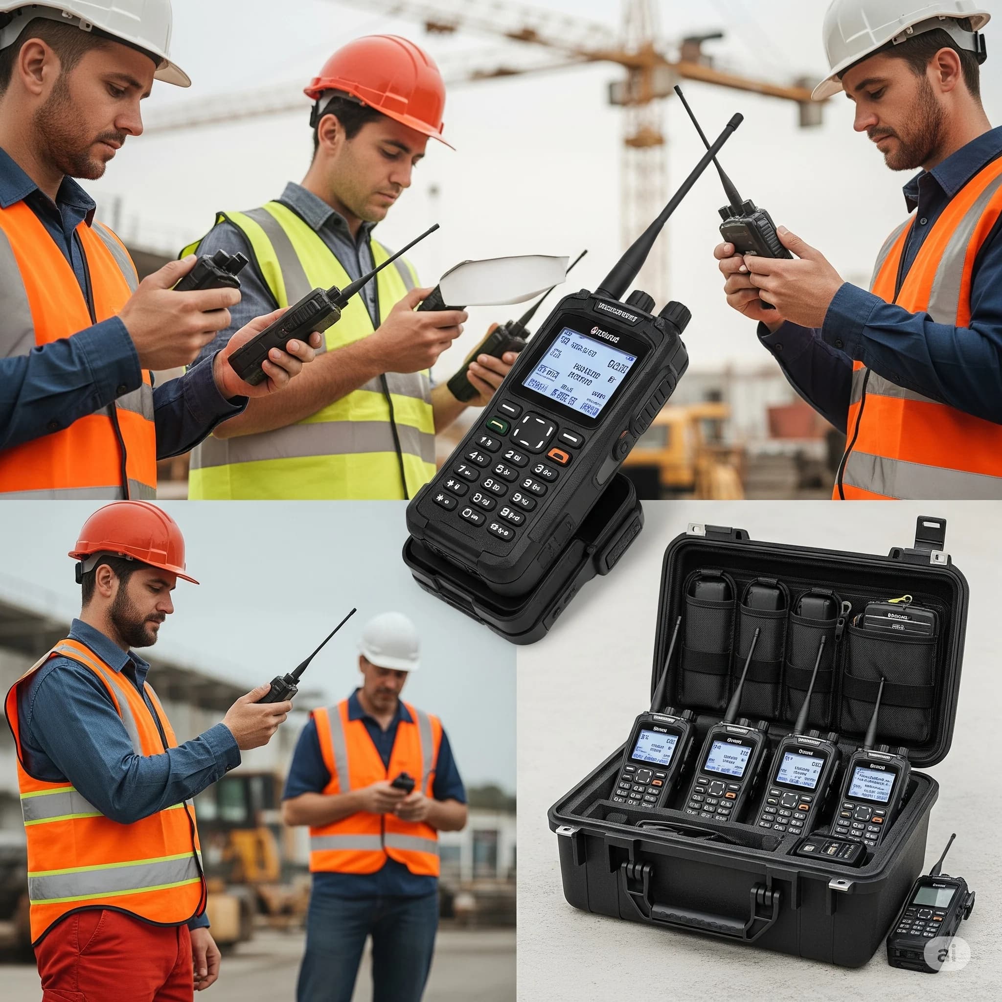 Equipos de Radiocomunicación para Construcción